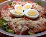Foto del paso 2 de la receta: Ensalada de Lechuga, Tomate, Queso y Huevo