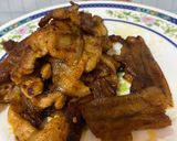 รูปขั้นตอนการทำที่ 2 ของ เมี่ยงหมูสามชั้นสไลด์