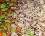 Foto langkah ke 4 dari resep Sambal Baby Cumi Petai.