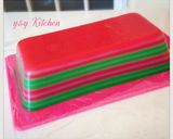 Foto langkah ke 8 dari resep Lapis sagu a.k.a kue pepe.