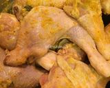 Foto langkah ke 1 dari resep Ayam ungkep bumbu Kuning, simple & yummy.