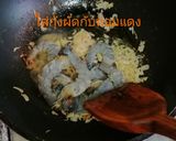 รูปขั้นตอนการทำที่ 2 ของ มักกะโรนีกุ้งชีสซอส