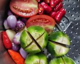 Foto langkah ke 2 dari resep Sambal Terong Kukus.