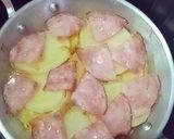 รูปขั้นตอนการทำที่ 2 ของ มันฝรั่ง,เบคอน,ไข่อบ,ดับเบิ้ลชีส - หม้อทอดไร้น้ำมัน