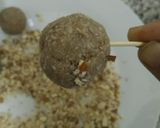 A picture of step 10 of Tripe layered chocolate nutty truffle.
