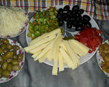صورة لخطوة 2 من وصفة ميني بيتزا ذوق رائع 🍕🍕🍕😋😋😋