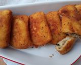 Foto del paso 6 de la receta: Rissois con relleno de langostinos y cogumelos