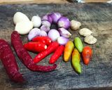 Foto langkah ke 3 dari resep Tumis Terong kacang santan.