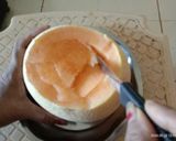 A picture of step 1 of Healthy tasty musk melon dry fruit milk shake.