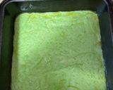 A picture of step 2 of Grinch fudge.