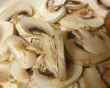 A picture of step 2 of Black and "white" spaghetti.
