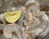 Foto langkah ke 1 dari resep Creamy Garlic Chilli Prawn Pasta.
