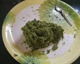A picture of step 2 of Green Falafel In Spaghetti Nests.