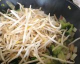 A picture of step 8 of Green Veg StirFry with Beanshoots.