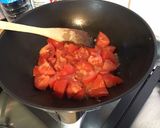 Une image de l'étape 10 de Kai lan aux tomates,carotte,ail et sauce huître.