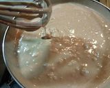 Foto langkah ke 6 dari resep Chocolate Pudding Cake (Cake Agar-agar).