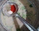 A picture of step 4 of Ragi Onion Chilla.