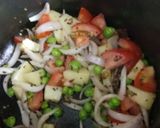 A picture of step 2 of Daliya khichdi.