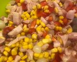 Sałatka z wędzonym kurczakiem🥗 krok przepisu 1 zdjęcie