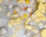 Hình bước làm 2 của món Cháo Chay