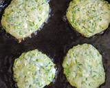 Keto Courgette patties recipe step 4 photo