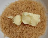 A picture of step 1 of Vermicelli Cheese Kunafa(eid special).