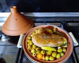 Une image de l'étape 6 de Tajine de Poulet aux Olives, Carottes et Citron Confit 🍋.