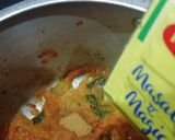 A picture of step 6 of Pumpkin Masala with maggi masala e magic.