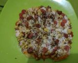 Foto langkah ke 7 dari resep Pizza teflon gampang camilan mudah cepat.