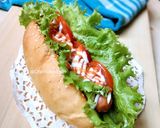 Foto langkah ke 7 dari resep Roti hotdog homemade.