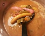 Foto del paso 16 de la receta Alubias pintas, con acelgas y salchichas frescas