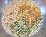 A picture of step 1 of Vegetable Broken Wheat khichdi.