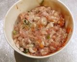รูปขั้นตอนการทำที่ 1 ของ เกี๊ยวน้ำไก่อบ