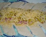 Töltött krokodil-kenyér recept fázis 3 fotója