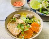 Hình bước làm 9 của món Mì Quảng Chay Nha Trang