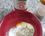 Foto del paso 1 de la receta: Pancito con harina de almendras y avena en microondas