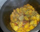A picture of step 7 of Jeera aloo.