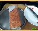 A picture of step 13 of Gajar Halwa with Gajar-Paneer Roll.