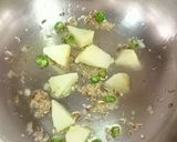 A picture of step 3 of Beetroot sabudana khichdi.
