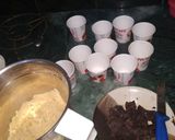A picture of step 1 of Biscuits Chocolate Cup Cake.