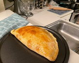 Foto del paso 7 de la receta: Tarta de pollo y espinaca súper cremosa (masa casera!)