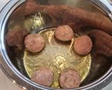 Foto del paso 6 de la receta Albóndigas de pollo en salsa de zanahorias y champiñones