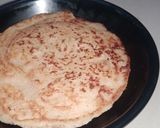 A picture of step 3 of Suji chilla.