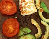 A picture of step 1 of My Bagel + Avocado, Tomato, Poached Egg, Cream Cheese.