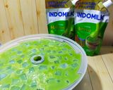 Foto langkah ke 3 dari resep Puding Alpukat Creamy Matcha.