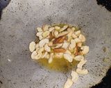 A picture of step 2 of Suji Halwa.