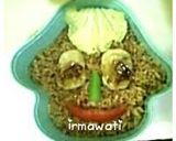 Foto langkah ke 3 dari resep Nasi Goreng Tomat.