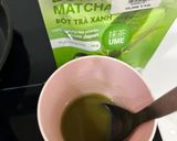 Hình bước làm 1 của món Oat Milk Matcha (Matcha Sữa Yến Mạch)