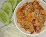 รูปขั้นตอนการทำที่ 7 ของ น้ำพริกอ่องไก่(อาหารเหนือ) | Spicy Northern Thai Chicken and Tomato Dip