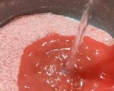 A picture of step 1 of Korean Jelly Strawberry Milk.